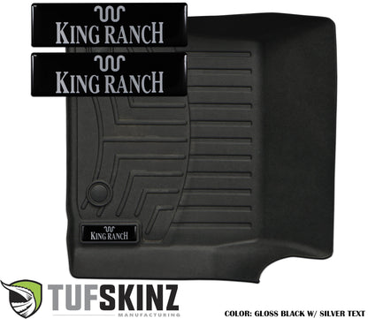 Badge/Emblem Inserts - Compatible with WeatherTech Floor Mats
