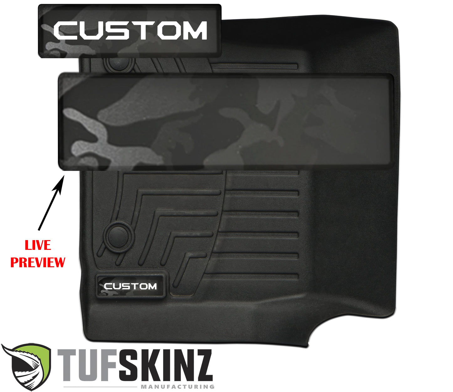 Badge/Emblem Inserts - Compatible with WeatherTech Floor Mats