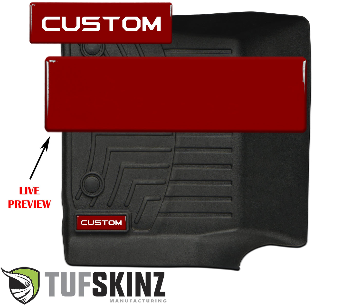 Badge/Emblem Inserts - Compatible with WeatherTech Floor Mats