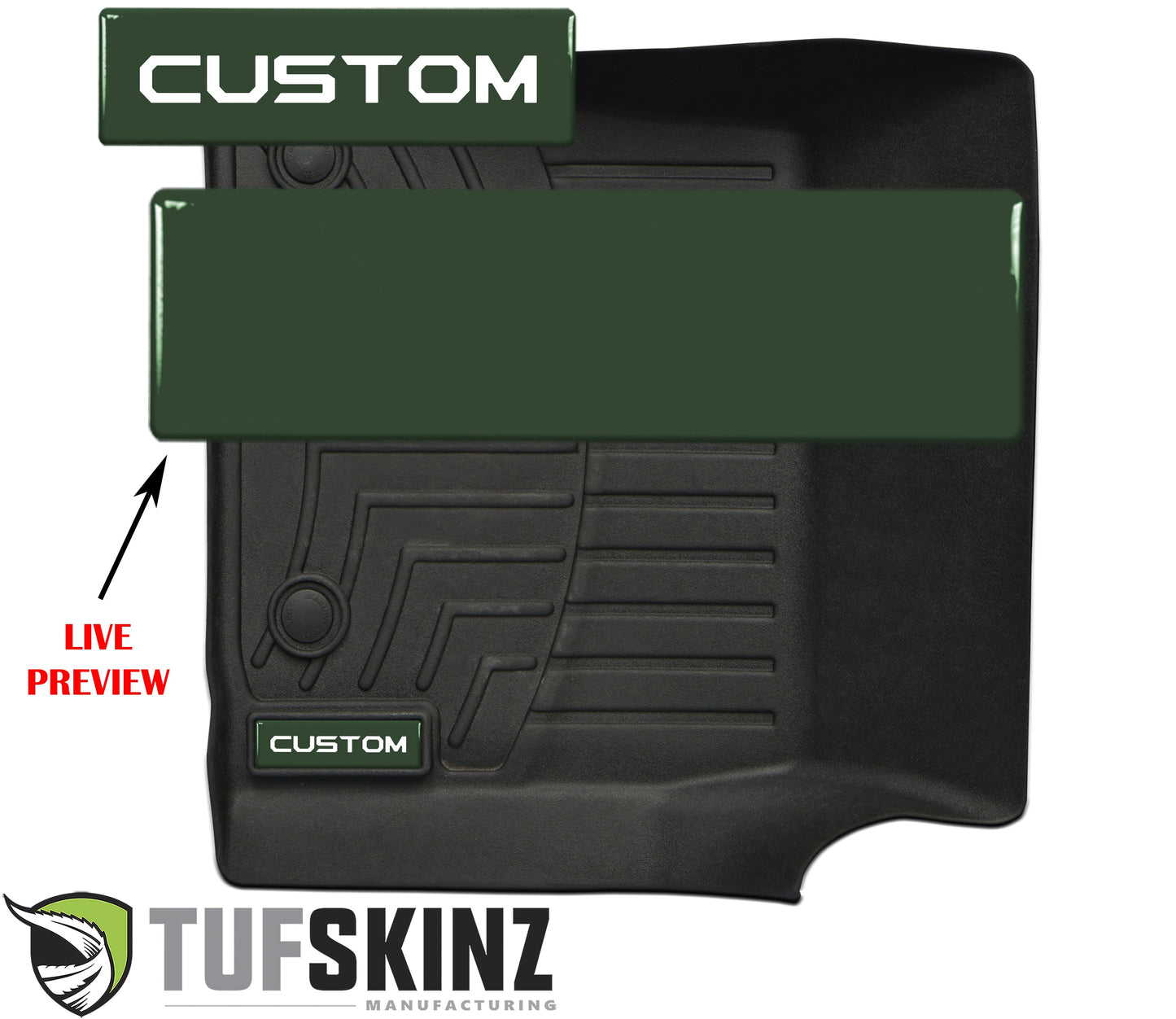 Badge/Emblem Inserts - Compatible with WeatherTech Floor Mats