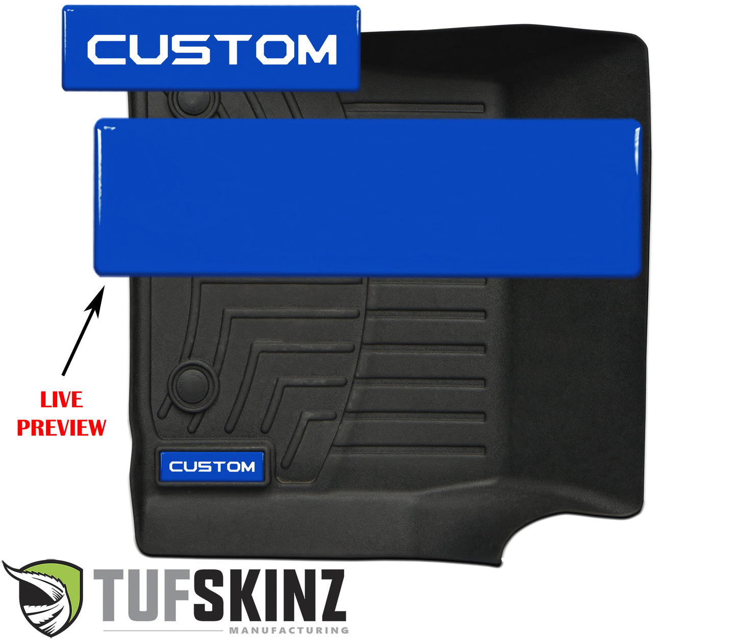 Badge/Emblem Inserts - Compatible with WeatherTech Floor Mats
