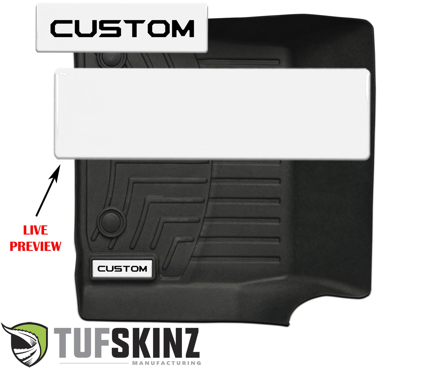 Badge/Emblem Inserts - Compatible with WeatherTech Floor Mats