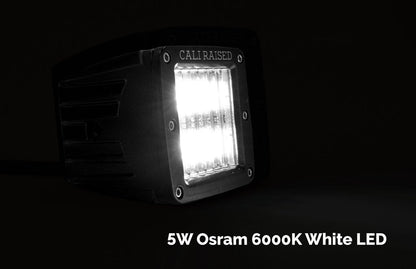 Low Profile LED Ditch Light Brackets Kit For 2005-2015 Toyota Tacoma