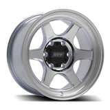RR2-S FLOW FORMED 17x8.5 Wheel | BRUSHED ALUMINUM
