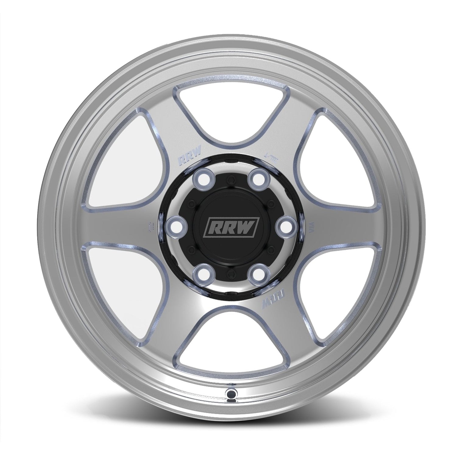 RR2-S FLOW FORMED 17x8.5 Wheel | BRUSHED ALUMINUM