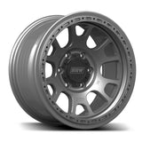 RR5-H FLOW FORMED Hybrid Beadlock | MATTE GUNMETAL