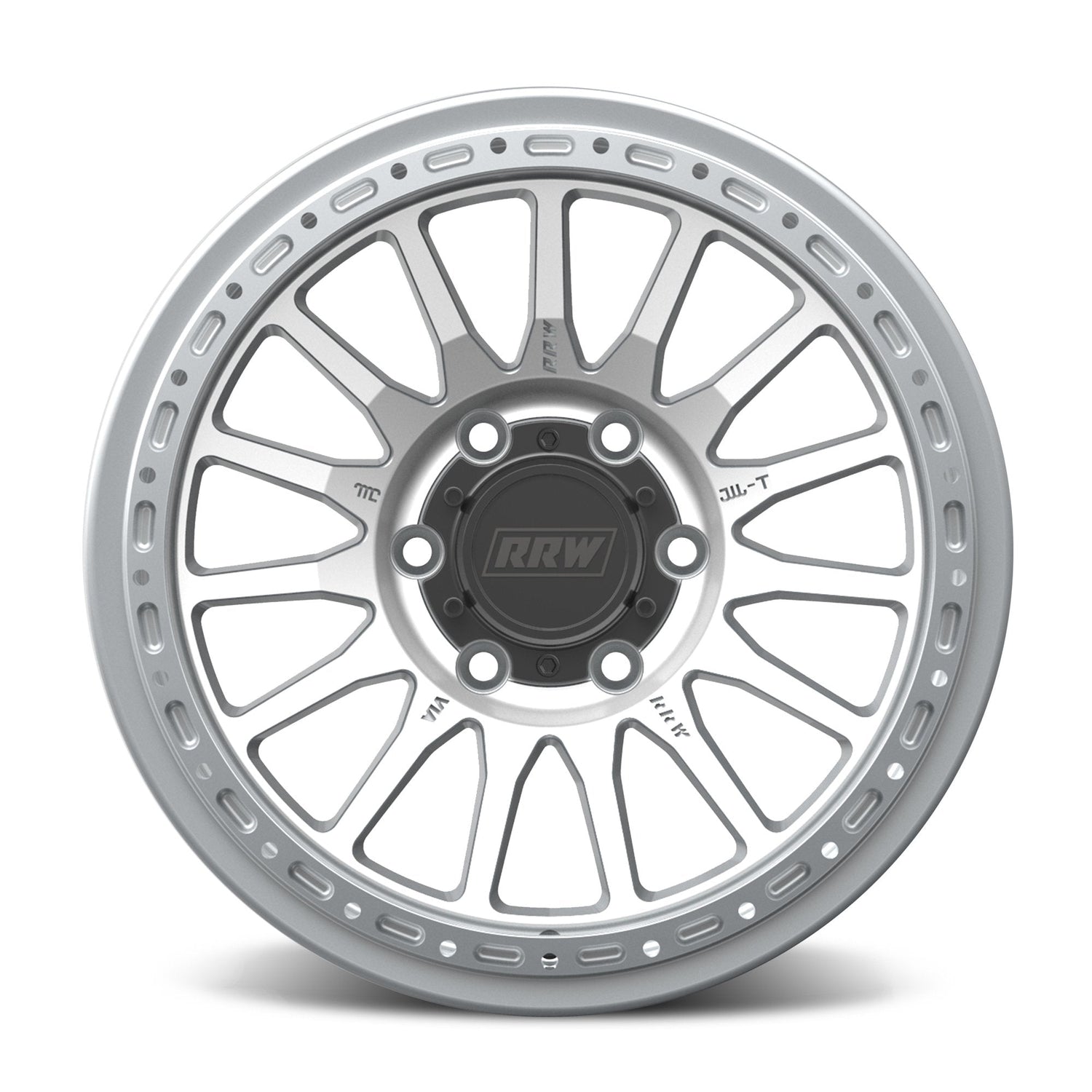 RR7-H Monoforged 2.0 Hybrid Beadlock Wheel | BRUSHED ALUMINUM