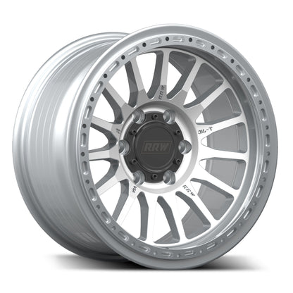 RR7-H FLOW FORMED Hybrid Beadlock Wheel | BRUSHED ALUMINUM