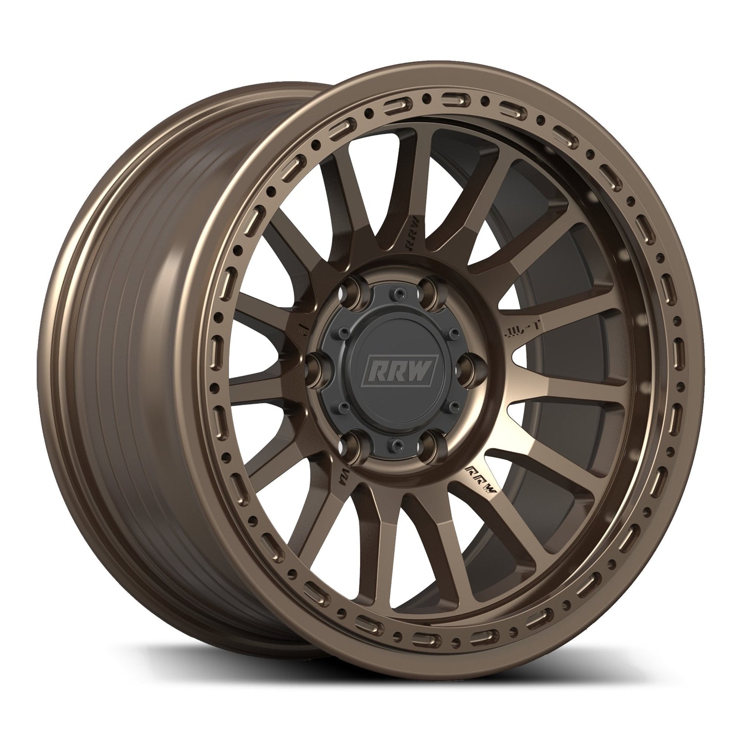 RR7-H FLOW FORMED Hybrid Beadlock Wheel | MATTE BRONZE