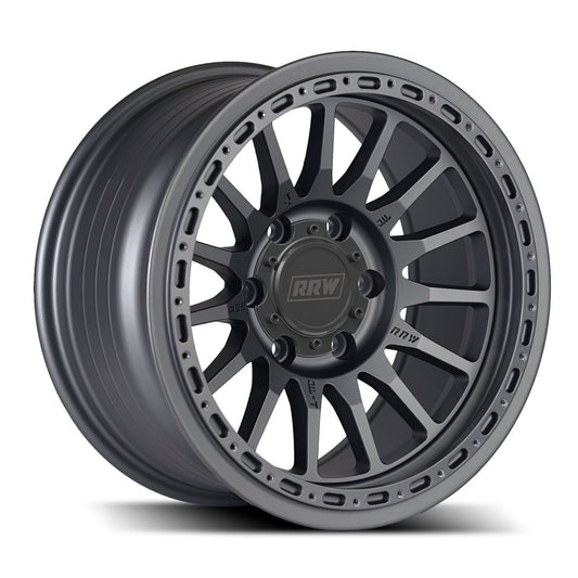 Pre-Order: RR7-H FLOW FORMED Hybrid Beadlock Wheel | MATTE GUNMETAL