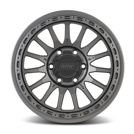 Pre-Order: RR7-H FLOW FORMED Hybrid Beadlock Wheel | MATTE GUNMETAL