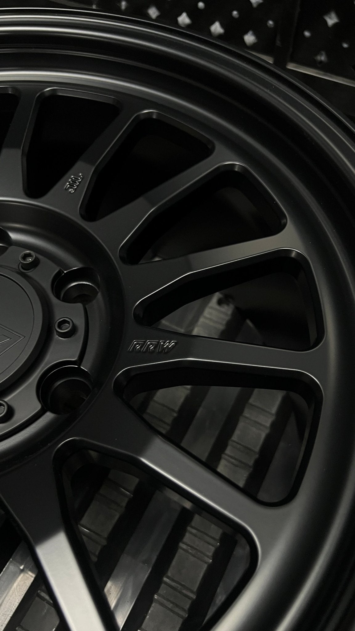 RS7-S MonoForged Wheel | MATTE BLACK