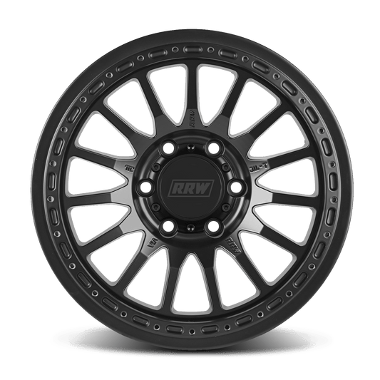 RR7-H FLOW FORMED Hybrid Beadlock Wheel | MATTE BLACK