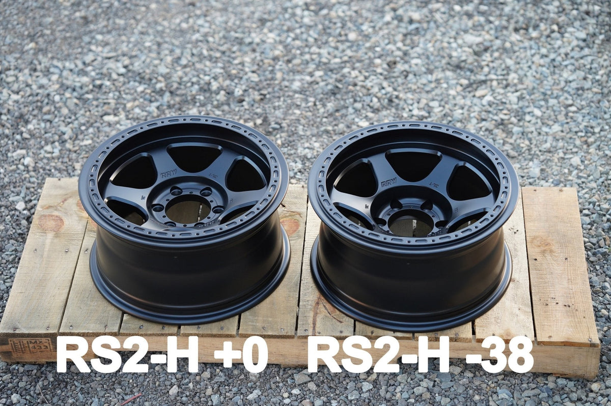 RS2-H Hybrid MonoForged Wheel | MATTE BLACK